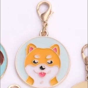 Clip on Corgi dog charm